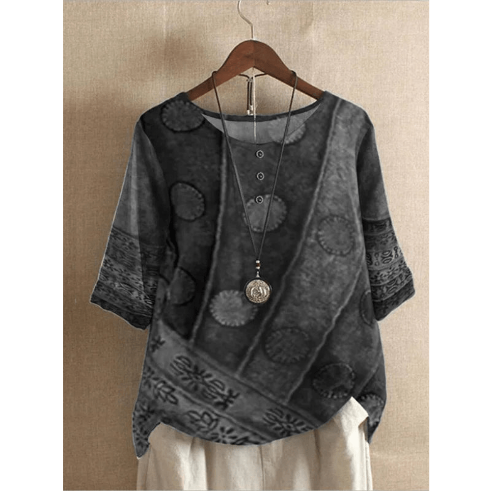 Valarie | top bohemien colorato