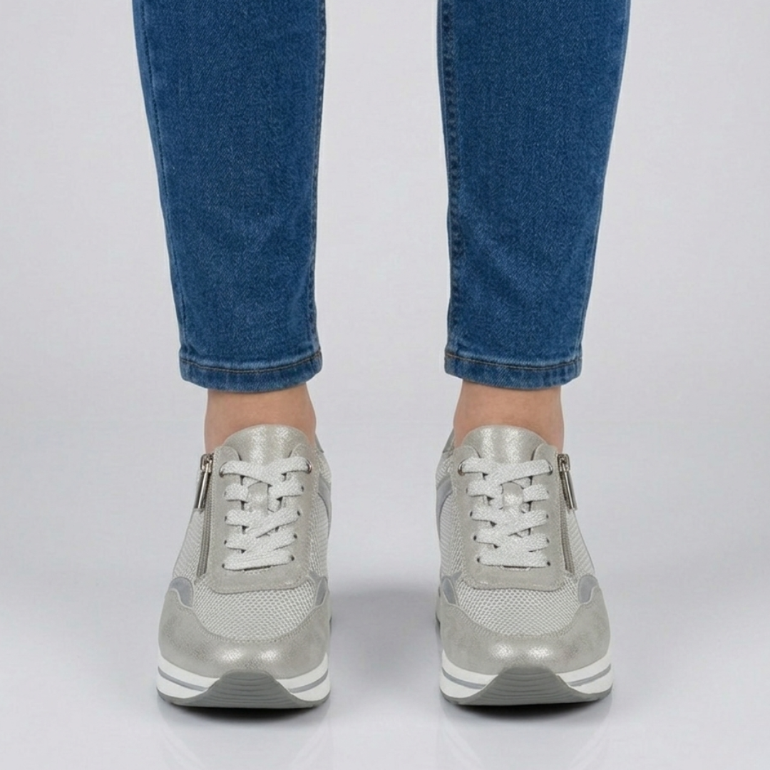 Lori - Scarpa comoda Donna con zeppa