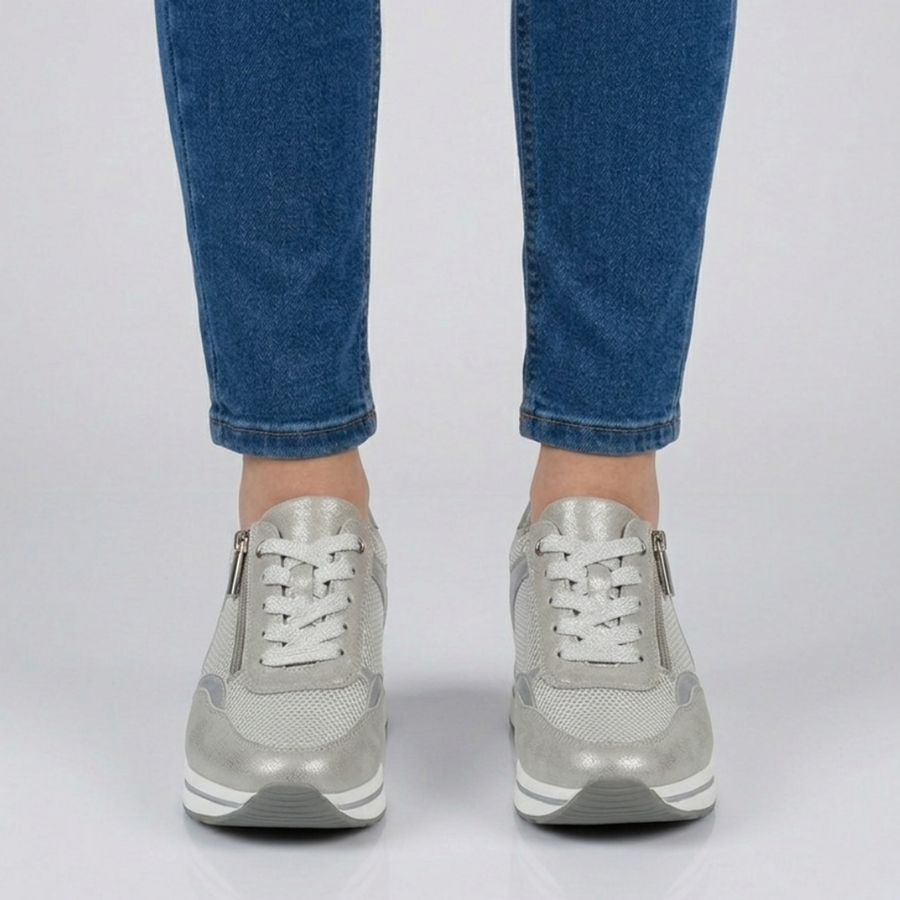 Lori - Scarpa comoda Donna con zeppa