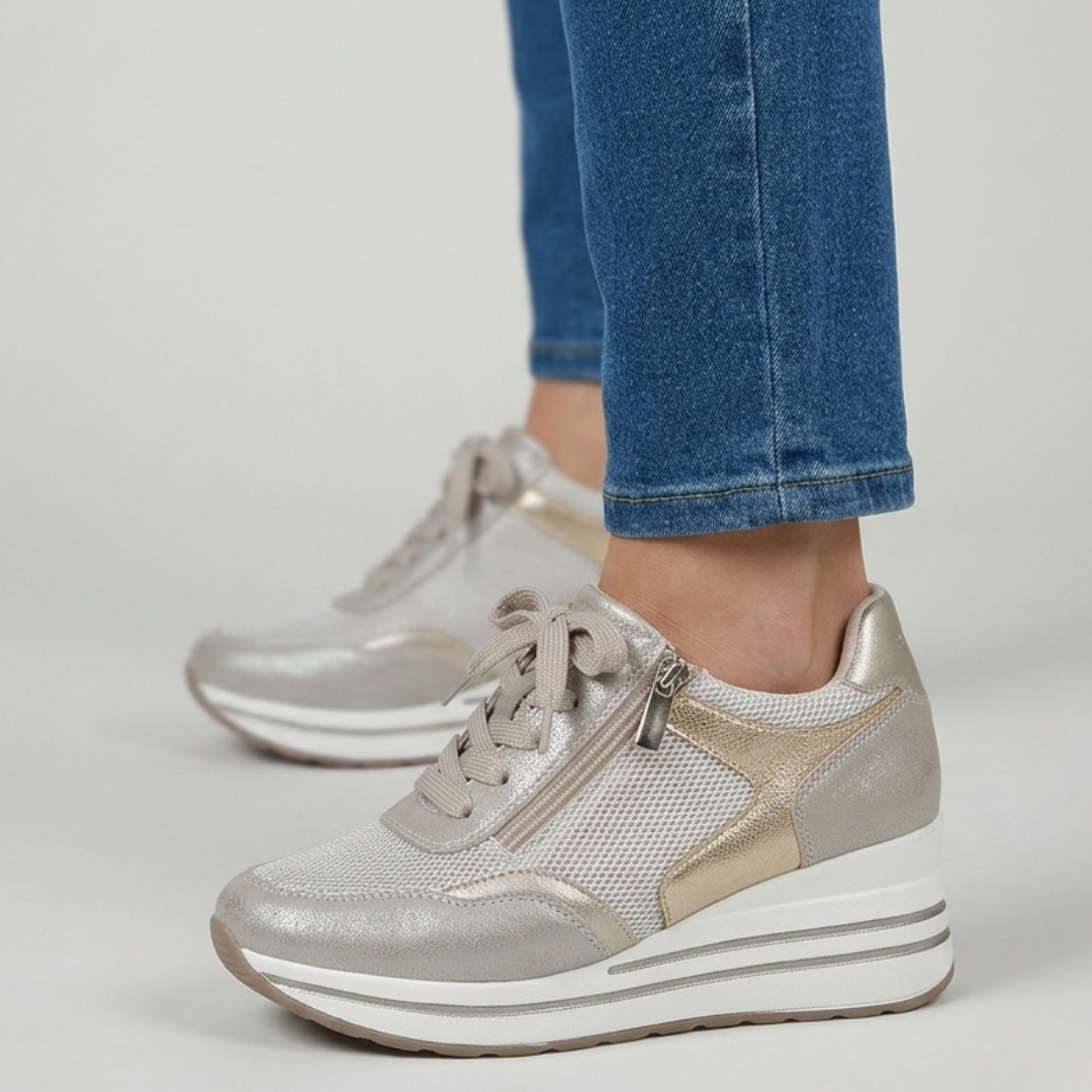 Lori - Scarpa comoda Donna con zeppa
