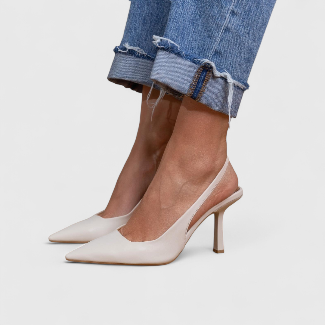Bellavira – Tacchi ortopedici slingback leopardati