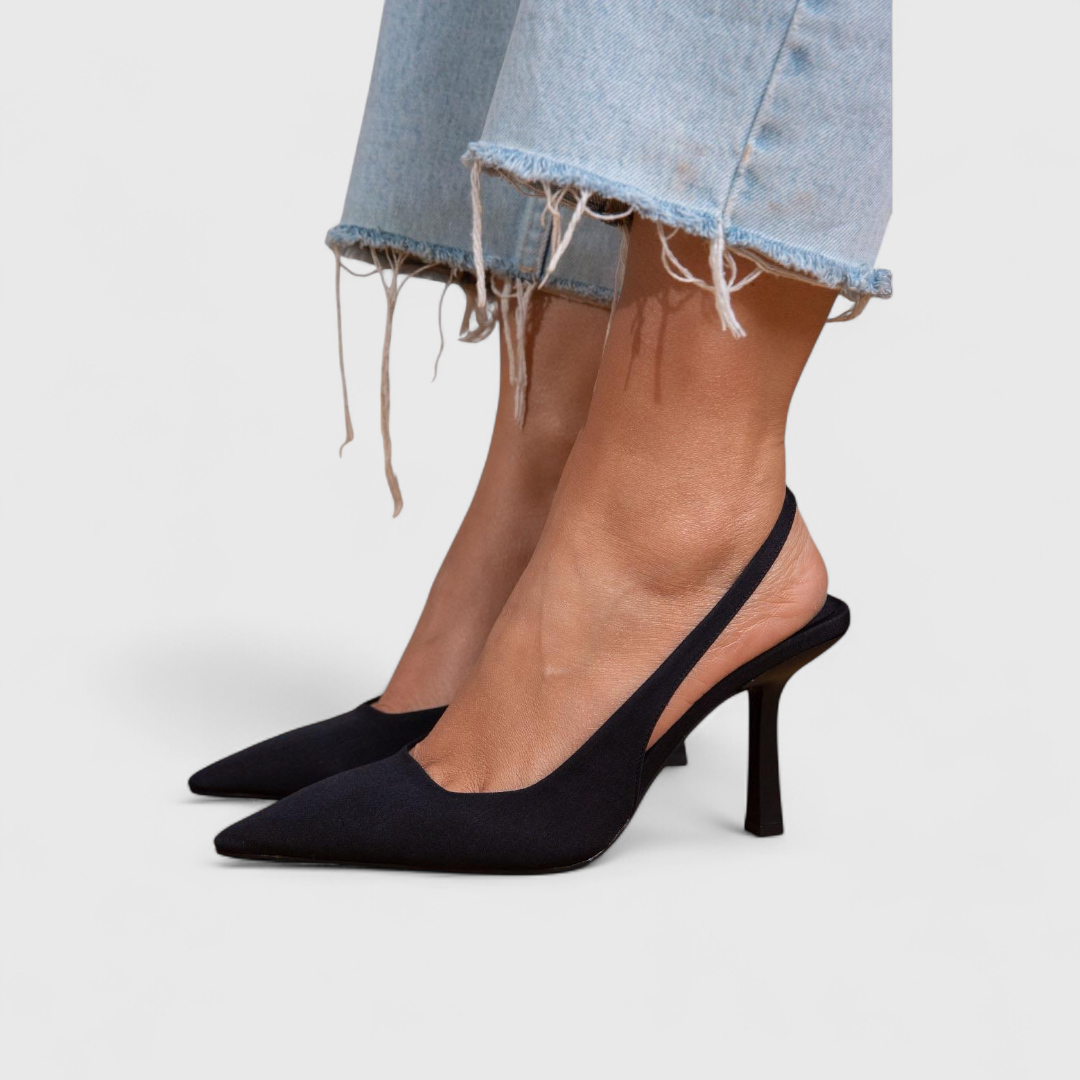 Bellavira – Tacchi ortopedici slingback leopardati