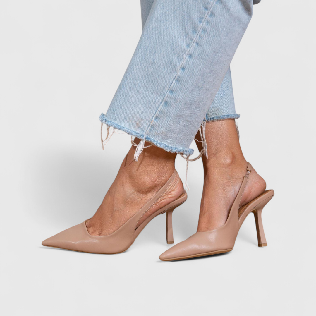 Bellavira – Tacchi ortopedici slingback leopardati