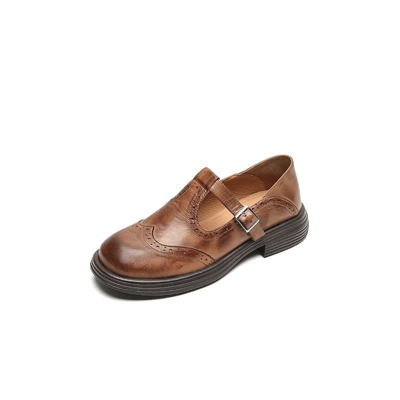 Elvara | Scarpe con Cinturino in Pelle