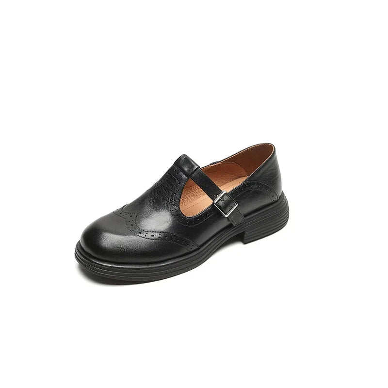 Elvara | Scarpe con Cinturino in Pelle