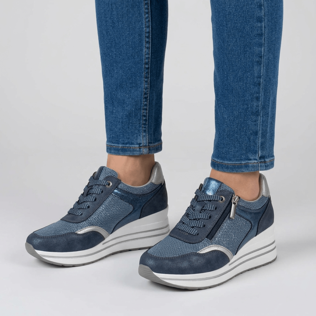 Lori - Scarpa comoda Donna con zeppa