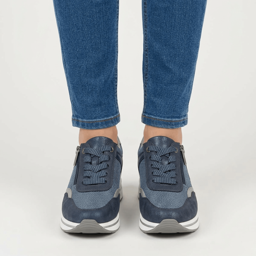Lori - Scarpa comoda Donna con zeppa