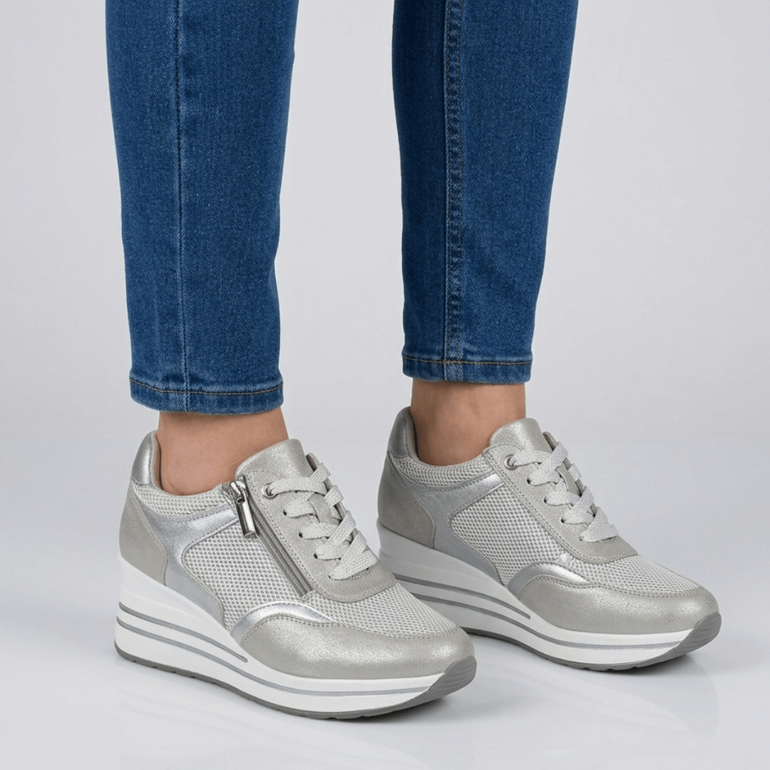 Lori - Scarpa comoda Donna con zeppa